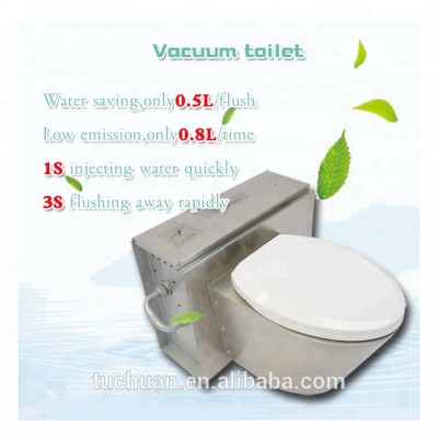 vacuum smart water saving toilet